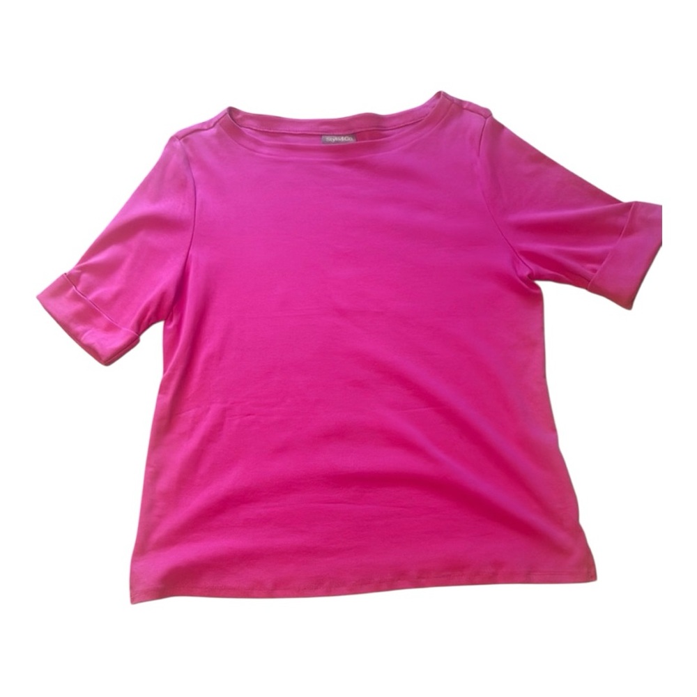 Style & Co. Fuchsia shirt. NWOT
